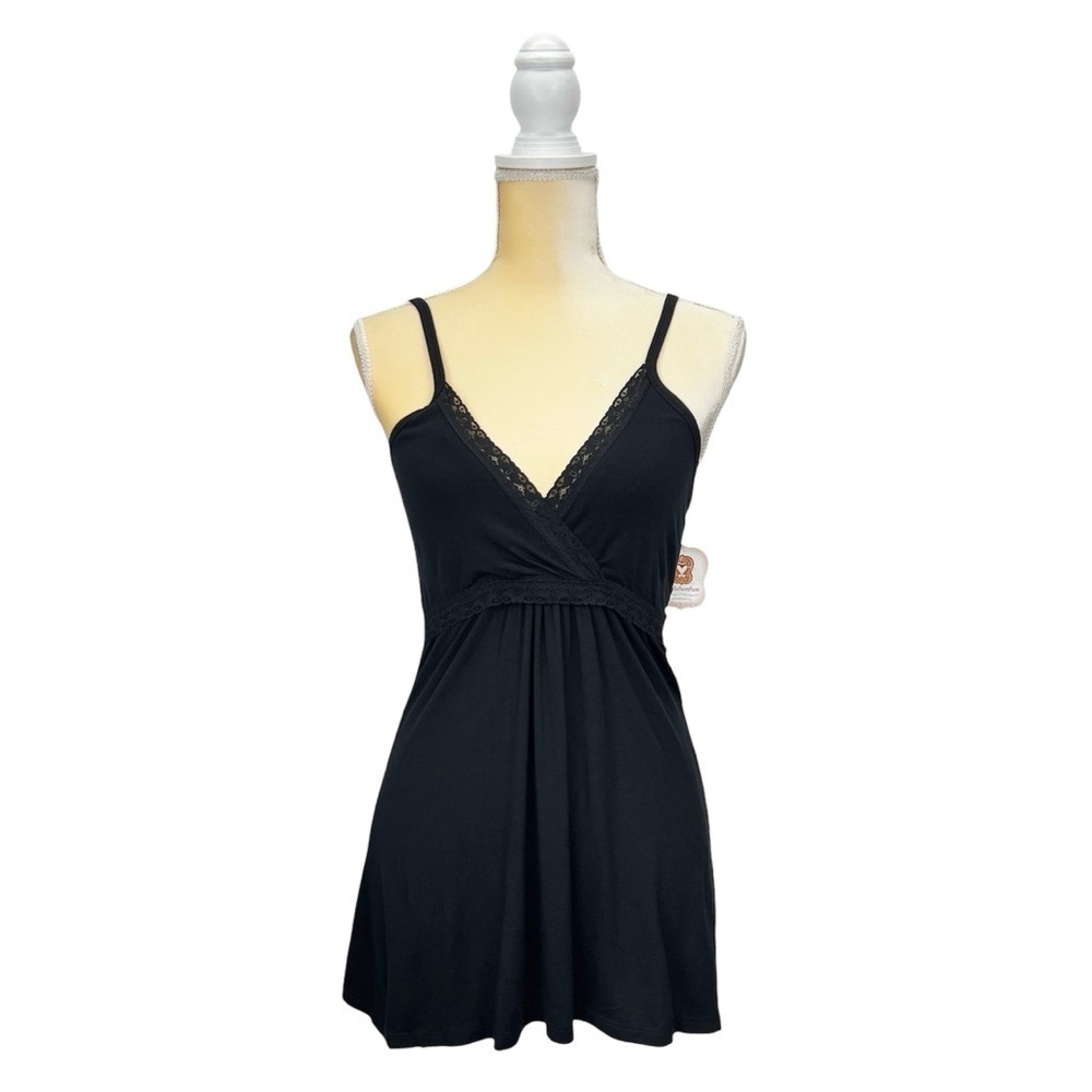Belabumbum Before & After Cami Black Size Small Maternity Nursing Camisole NWT